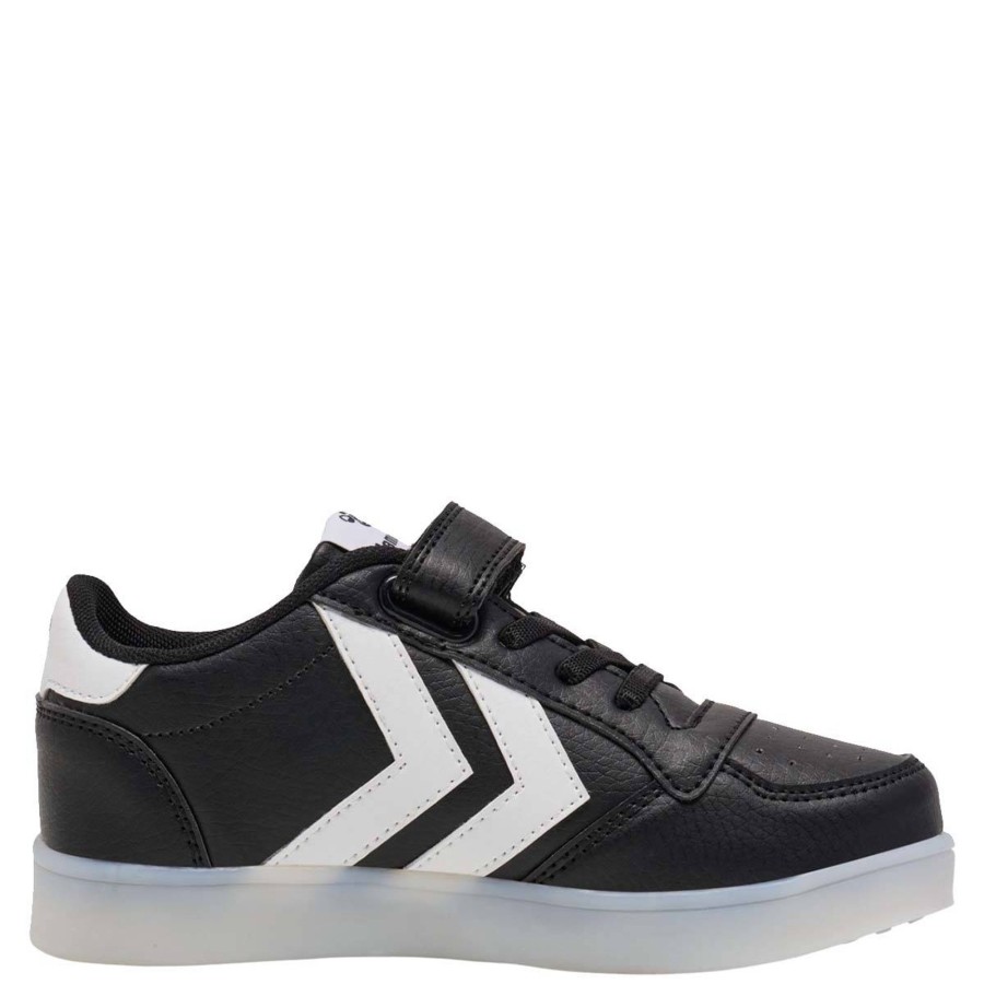 Yttertoy Og Sko Hummel Sko | Hummel Stadil Flash Low Blinkesko Til Barn, Black