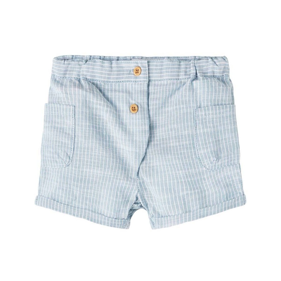 Barneklaer Name It | Name It Hebos Shorts Til Baby, Smoke Blue