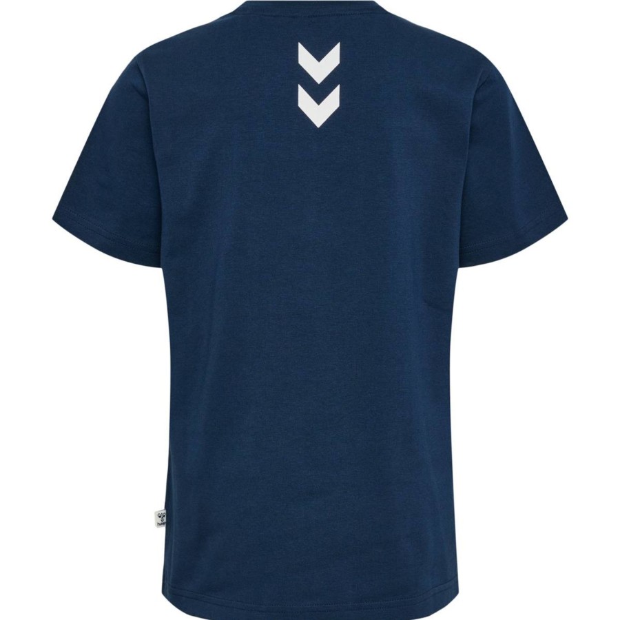 Barneklaer Hummel | Hummel Lucas T-Skjorte Til Barn, Dress Blue