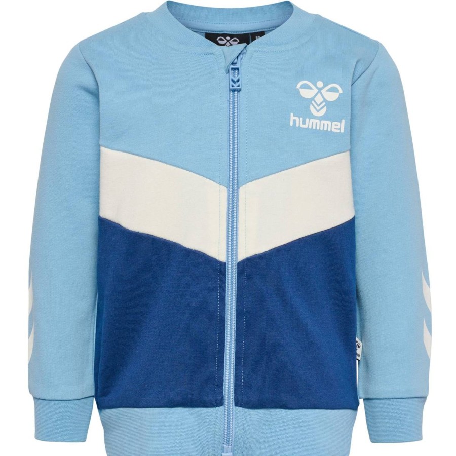 Barneklaer Hummel | Hummel Skye Zip Genser Til Smabarn, Dusk Blue