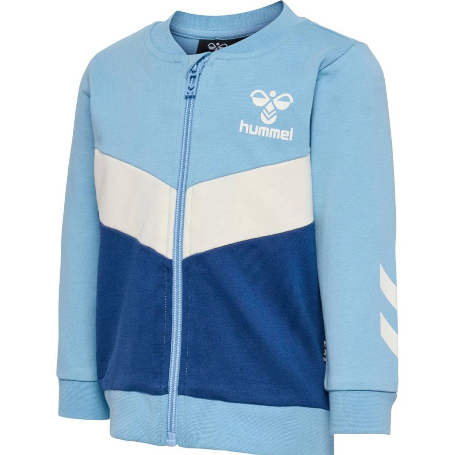 Barneklaer Hummel | Hummel Skye Zip Genser Til Smabarn, Dusk Blue