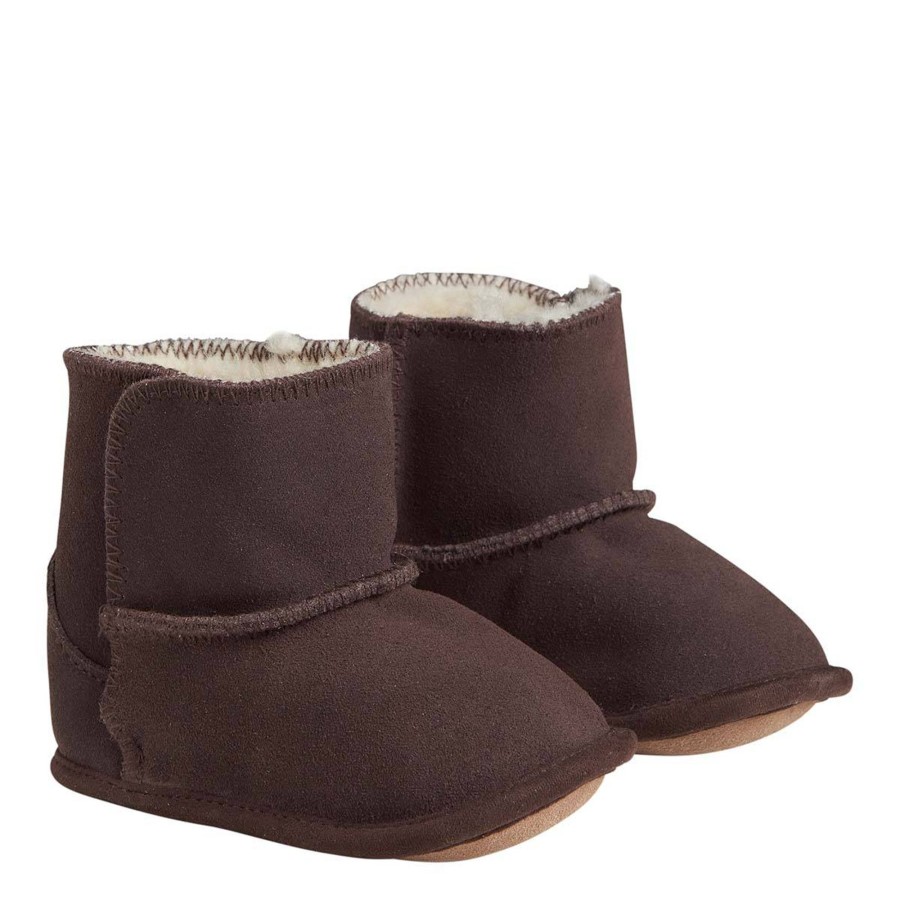 Yttertoy Og Sko En Fant | En Fant Booties Til Baby, Coffee Bean