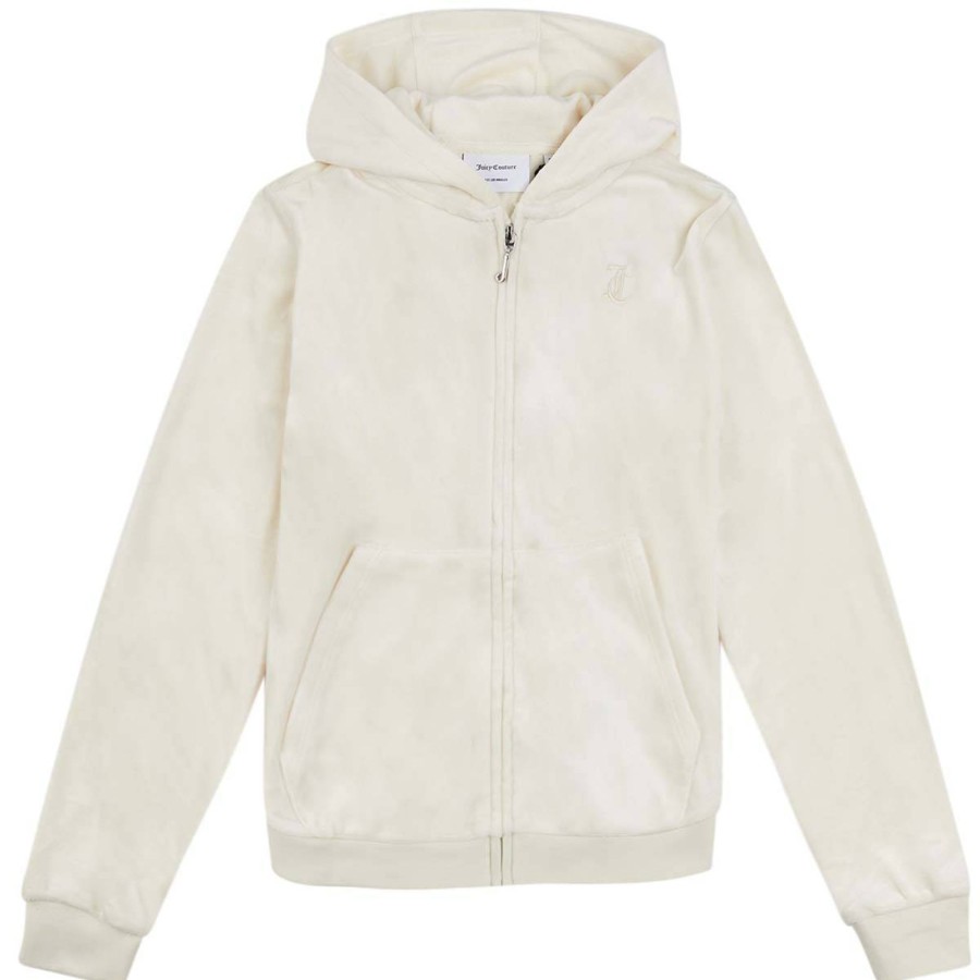 Barneklaer Juicy Couture | Juicy Couture Velour Hettejakke Til Barn, Vanilla Ice