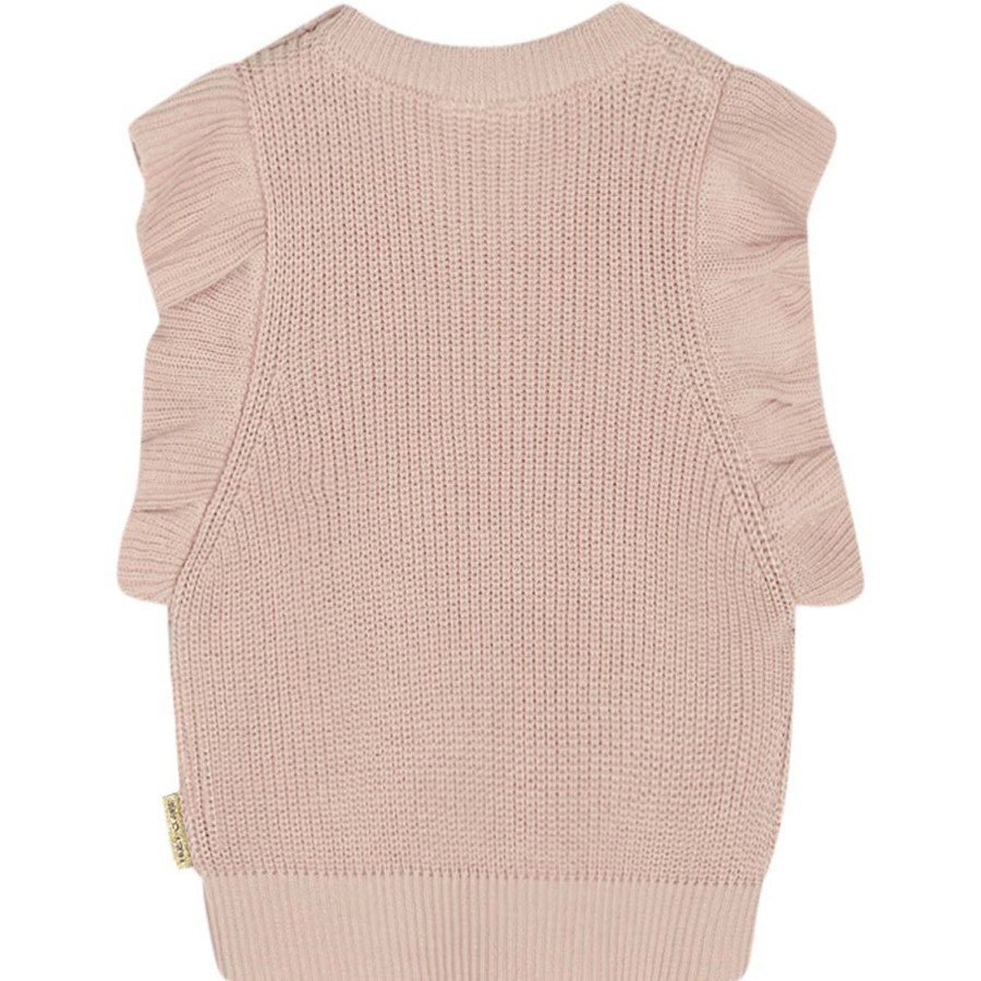 Barneklaer Hust&Claire | Hust & Claire Nadiina Vest Til Barn, Peach Dust