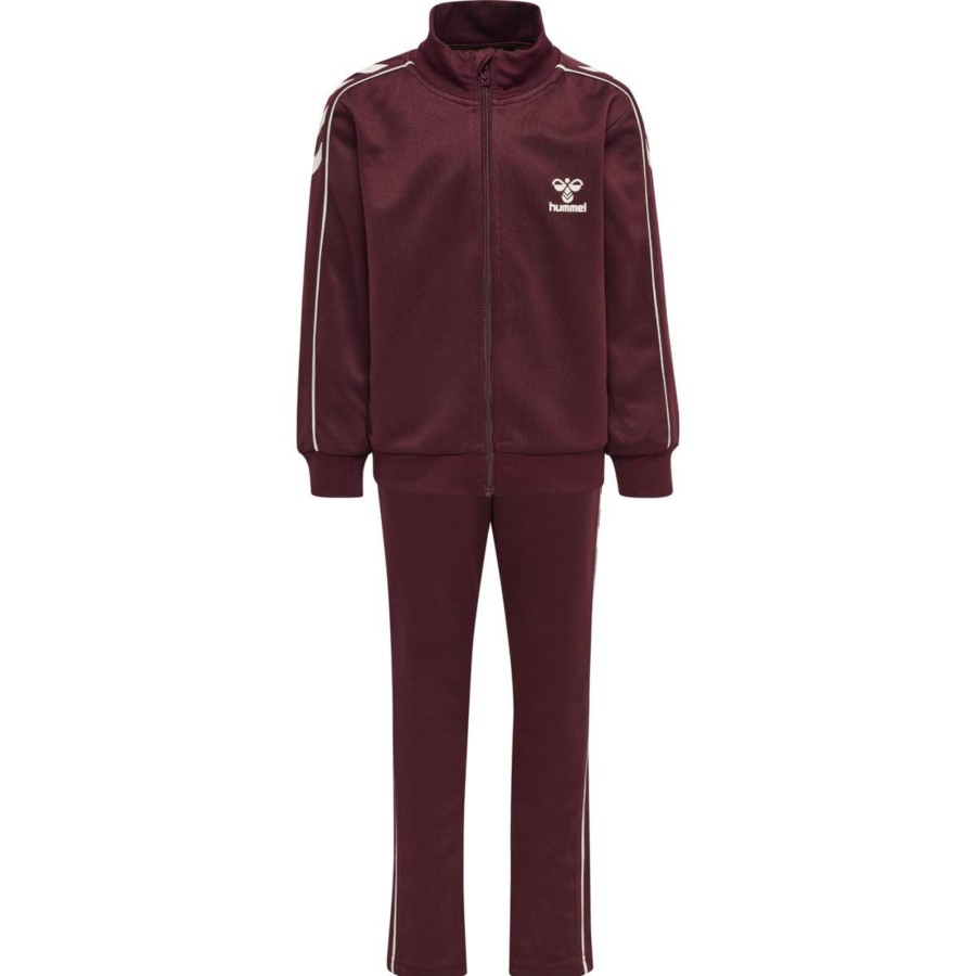 Barneklaer Hummel | Hummel Track Tracksuit Sett Til Barn, Windsor Wine