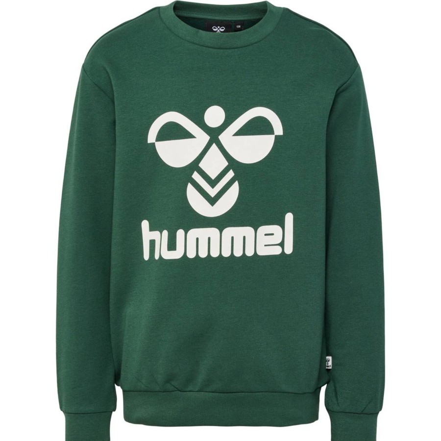 Barneklaer Hummel | Hummel Dos Sweatshirt Til Barn, Pineneedle