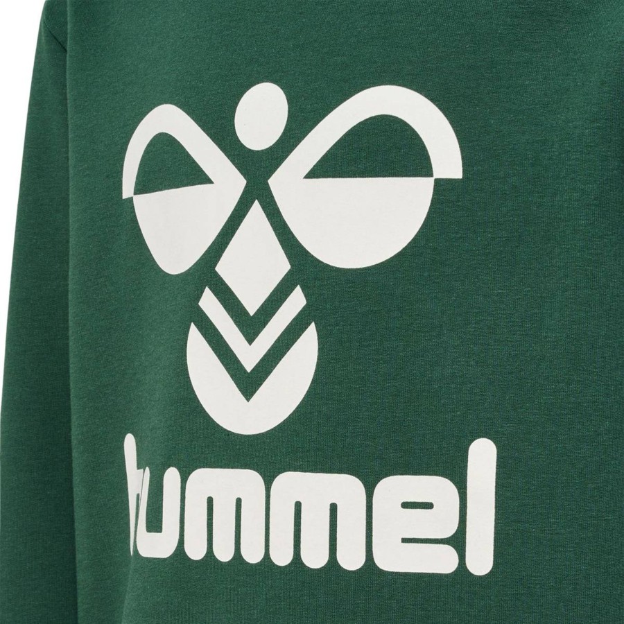 Barneklaer Hummel | Hummel Dos Sweatshirt Til Barn, Pineneedle