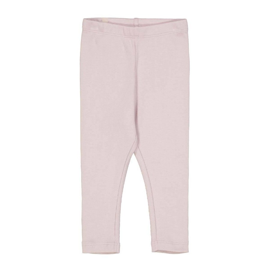 Barneklaer Wheat | Wheat Rib Leggings Til Baby, Soft Lilac