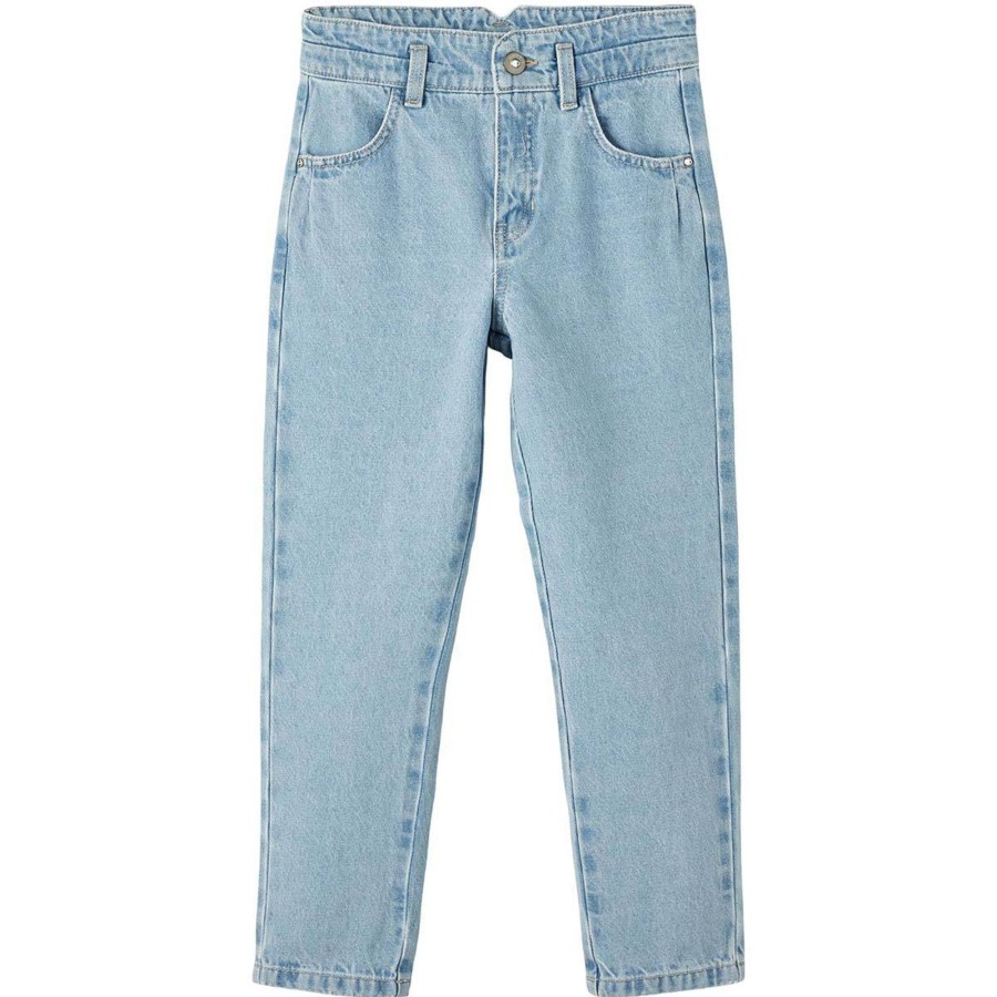 Barneklaer Name It | Name It Bella 1092 Mom Jeans Til Barn, Light Blue