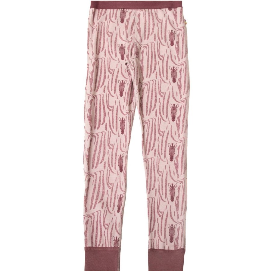 Ull/Superundertoy Joha | Joha Hidden Zebra Leggings I Ull/Bomull, Rose Aop