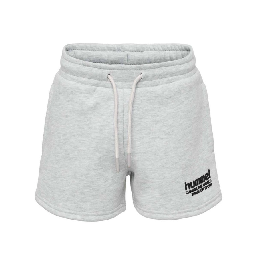 Barneklaer Hummel | Hummel Pure Shorts Til Barn, Ultra Light Grey