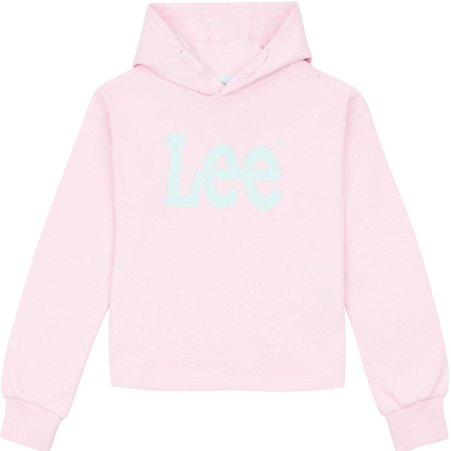 Barneklaer Lee | Lee Wobbly Graphic Hettegenser Til Barn, Pink Lady