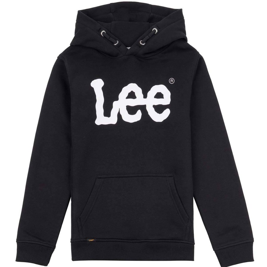 Barneklaer Lee | Lee Wobbly Graphic Hettegenser Til Barn, Black