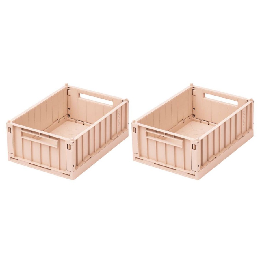 Barnerom Liewood | Liewood Weston Oppbevaringskasse 2-Pack S, Rose