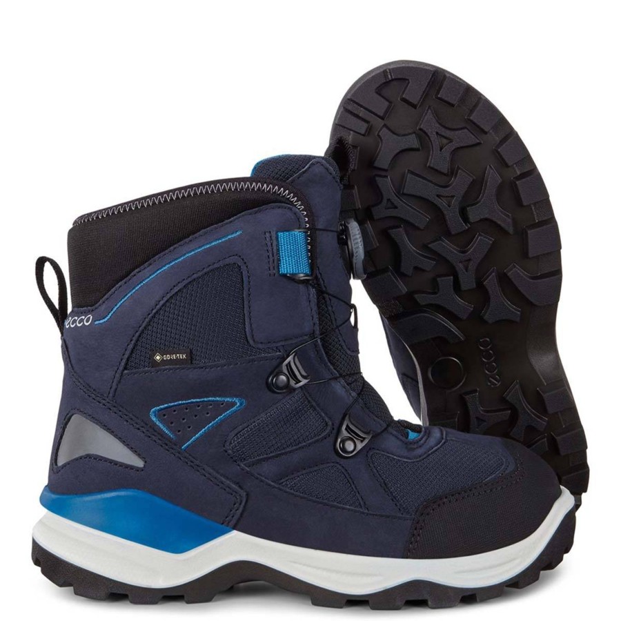 Yttertoy Og Sko Ecco | Ecco Snow Mountain Gtx Vintersko Til Ungdom, Night Sky