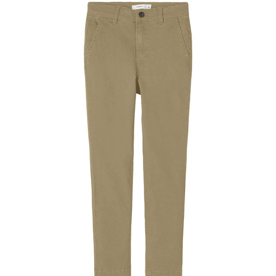 Barneklaer Name It | Name It Silas 4277 Chinos Til Barn Og Ungdom, Kelp