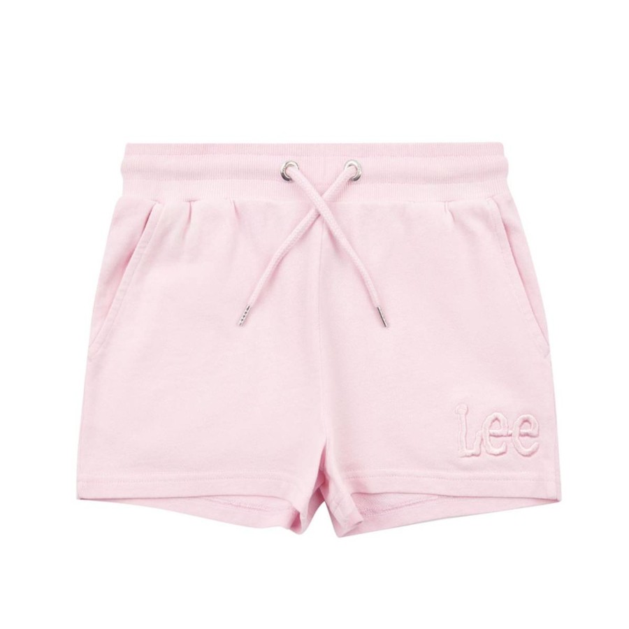 Barneklaer Lee | Lee Acid Wash Shorts Til Barn, Pink Lady