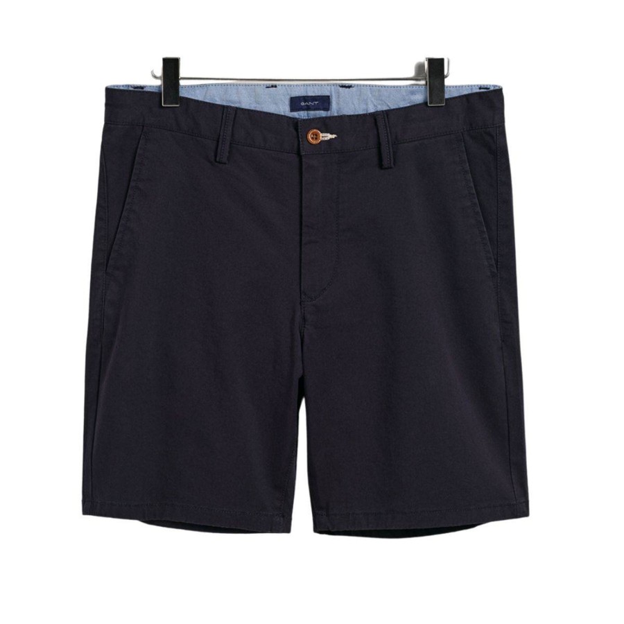 Barneklaer Gant | Gant Chinos Shorts Til Barn Og Ungdom, Marine