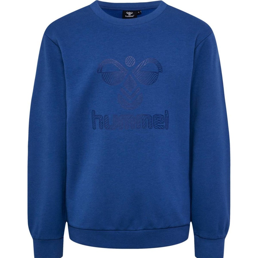 Barneklaer Hummel | Hummel Fast Two Sweatshirt Til Barn, True Navy