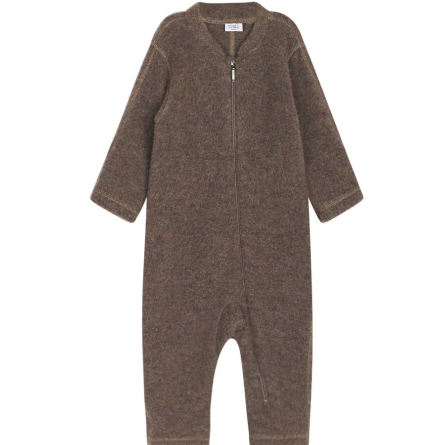 Yttertoy Og Sko Hust&Claire ull | Hust & Claire Merlin Ullfleecedress, Cub Brown