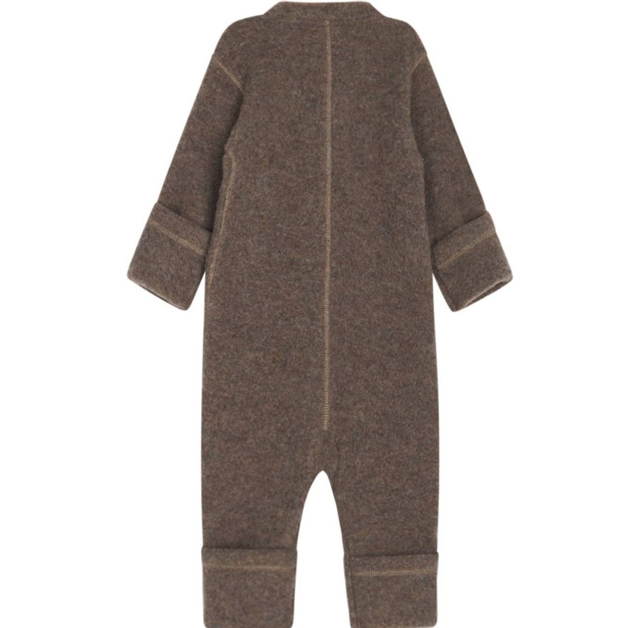 Yttertoy Og Sko Hust&Claire ull | Hust & Claire Merlin Ullfleecedress, Cub Brown