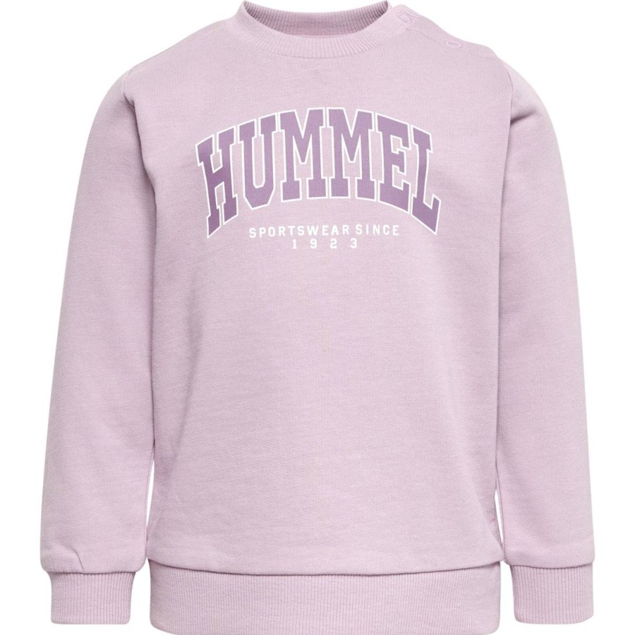 Barneklaer Hummel | Hummel Fast Lime Genser Til Smabarn, Mauve Shadow