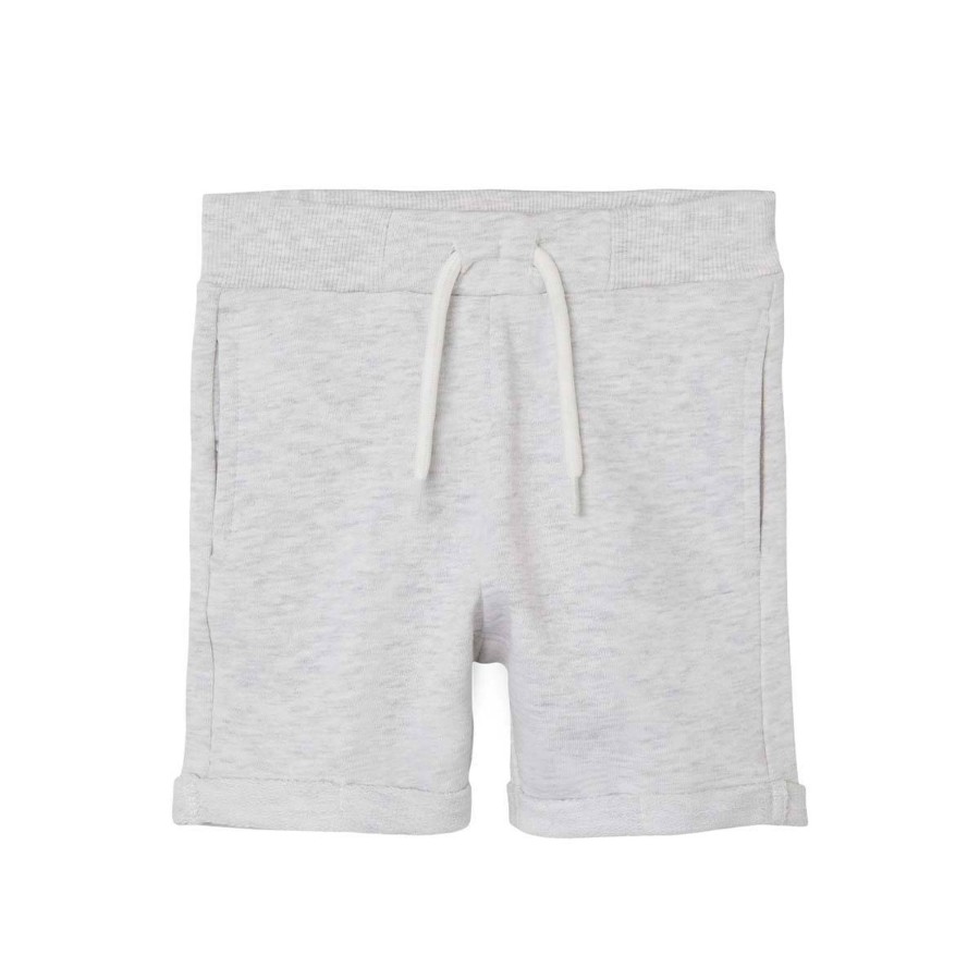 Barneklaer Name It | Name It Jenno Shorts Til Barn Og Baby, Light Grey Mel.