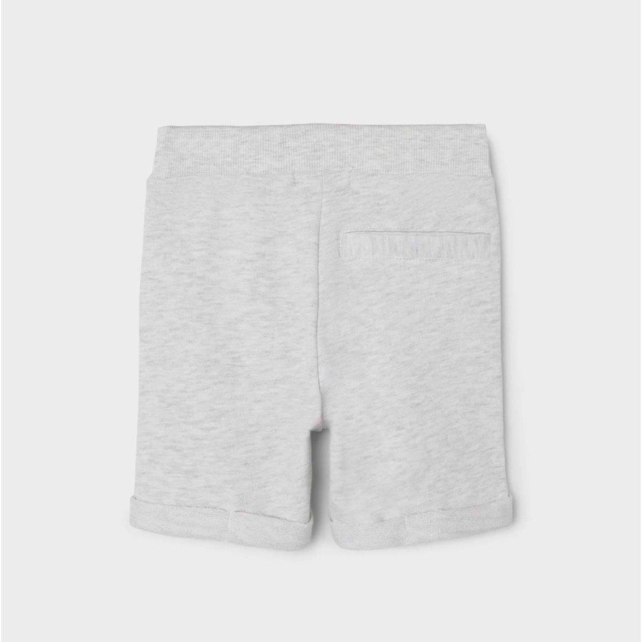 Barneklaer Name It | Name It Jenno Shorts Til Barn Og Baby, Light Grey Mel.