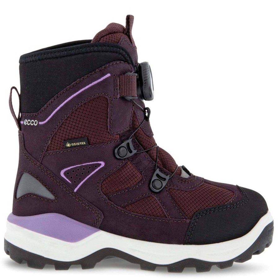 Yttertoy Og Sko Ecco | Ecco Snow Mountain Gtx Vintersko Til Ungdom, Fig