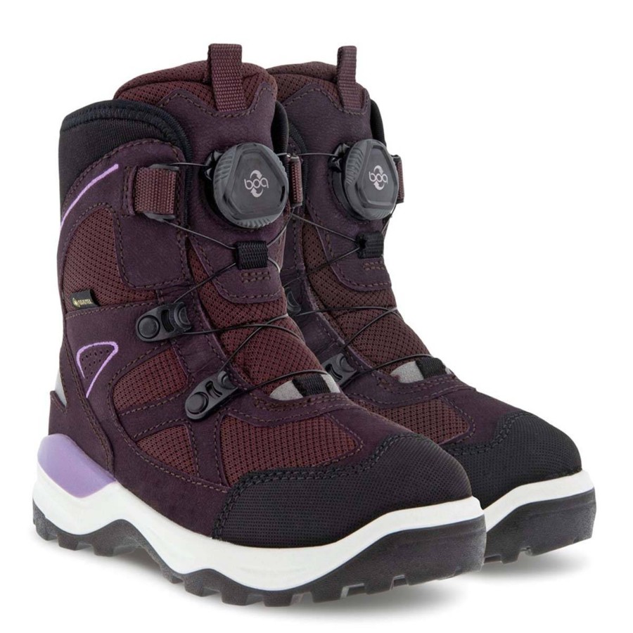 Yttertoy Og Sko Ecco | Ecco Snow Mountain Gtx Vintersko Til Ungdom, Fig