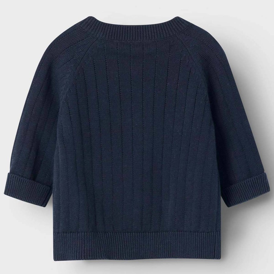 Barneklaer Name It | Name It Theodor Cardigan Til Baby, Dark Sapphire