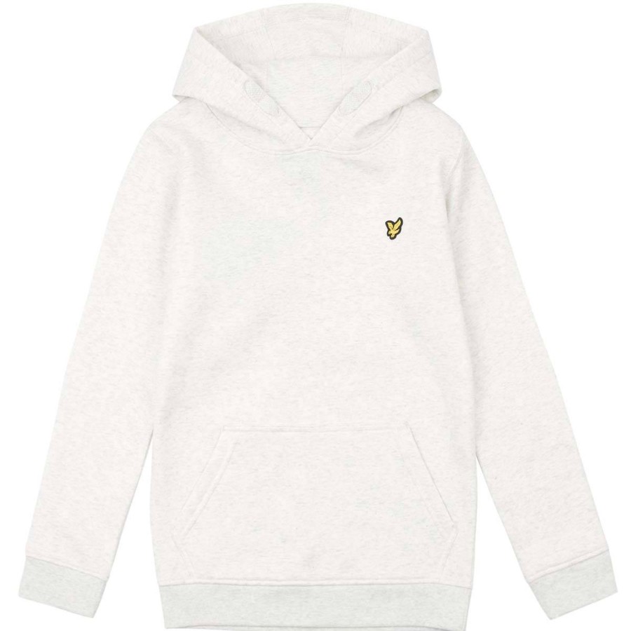 Barneklaer Lyle & Scott | Lyle & Scott Teen Hettegenser, Light Grey Melange