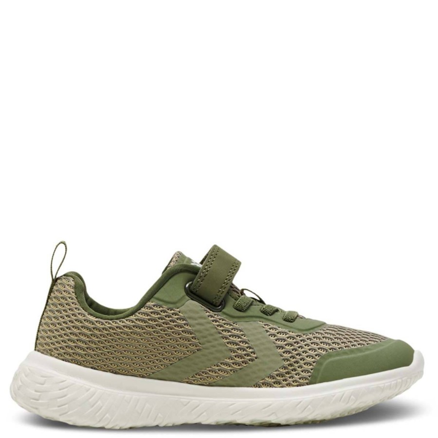 Yttertoy Og Sko Hummel Sko | Hummel Actus Recycled Jr Mesh Joggesko, Deep Lichen