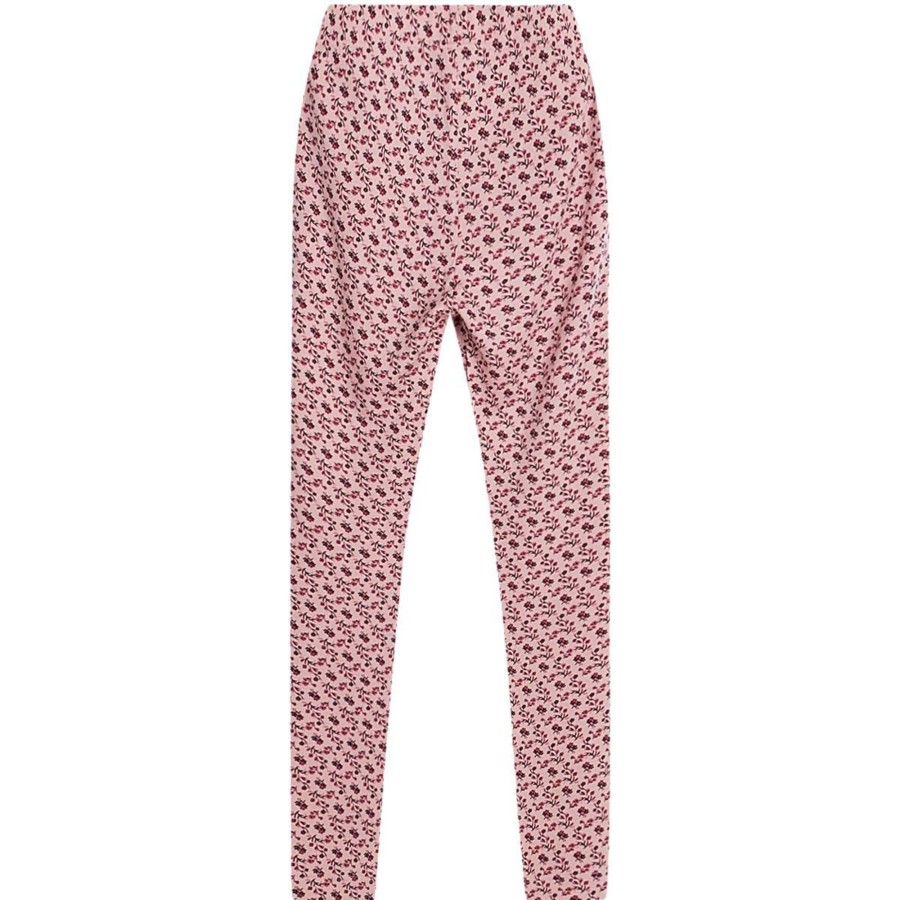 Barneklaer Hust&Claire ull | Hust & Claire Leggings I Ull/Bambus Til Dame, Dusty Rose