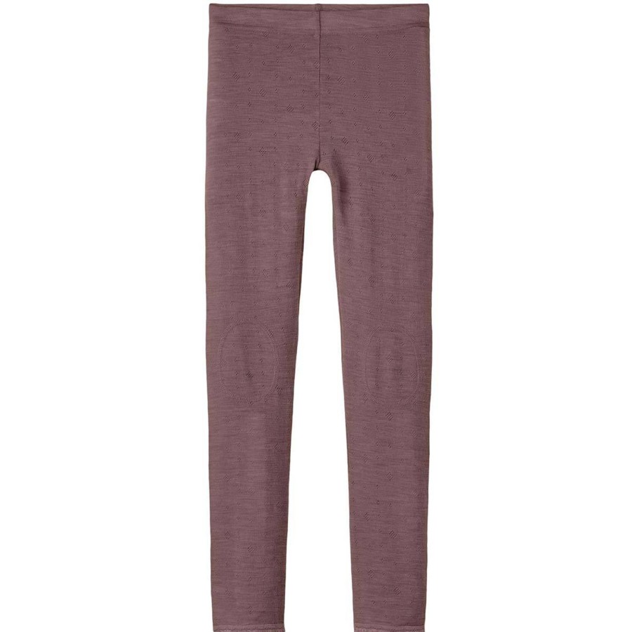 Barneklaer Name It | Name It Wang Needle Leggings I Ull Til Barn, Peppercorn