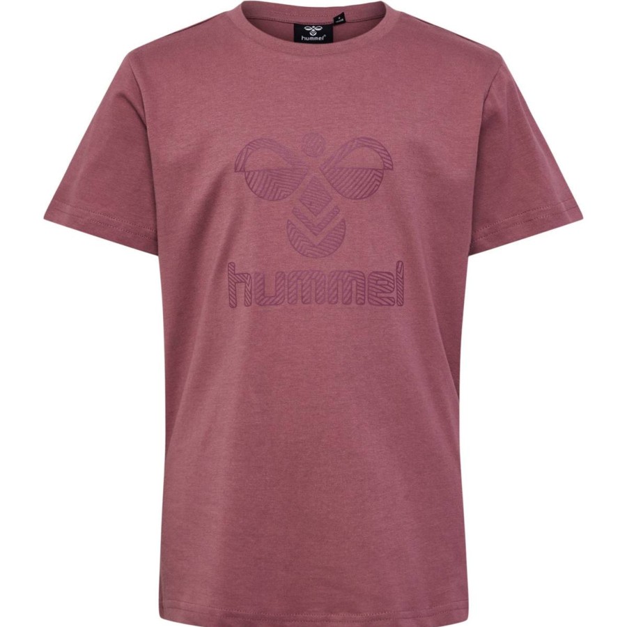 Barneklaer Hummel | Hummel Fast Two T-Skjorte Til Barn, Wistful Mauve