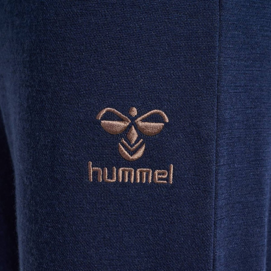 Ull/Superundertoy Hummel | Hummel Wong Bukse Til Barn I Ull/Bomull, Black Iris