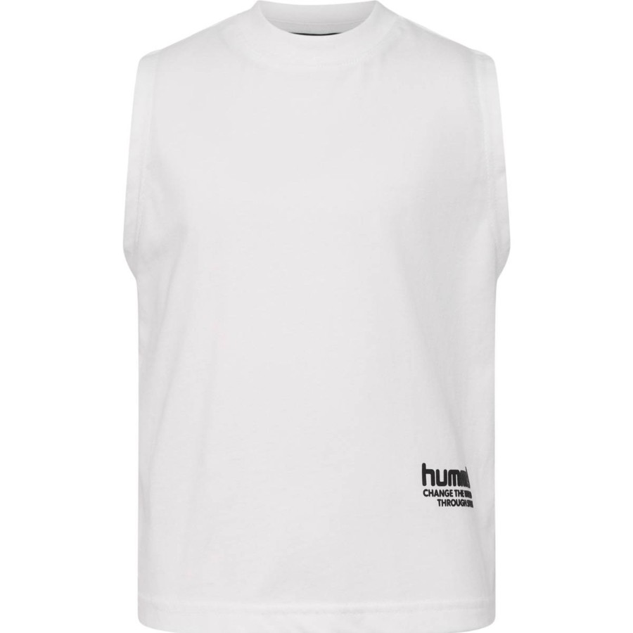 Barneklaer Hummel | Hummel Pure Sleeveless T-Skjorte Til Barn, Marshmallow