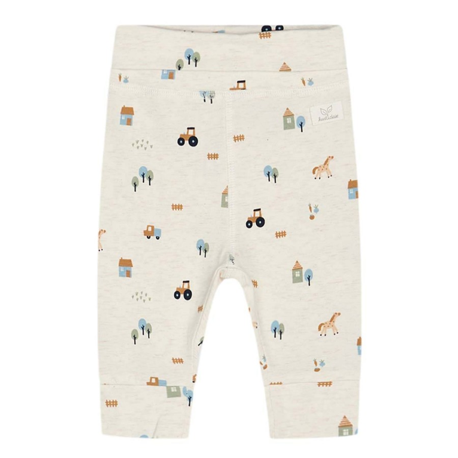 Barneklaer Hust&Claire | Hust & Claire Luca Leggings Til Baby, Whisper Melange