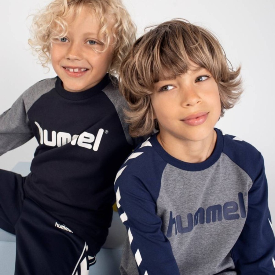 Barneklaer Hummel | Hummel Boys Genser Til Barn, Black Iris