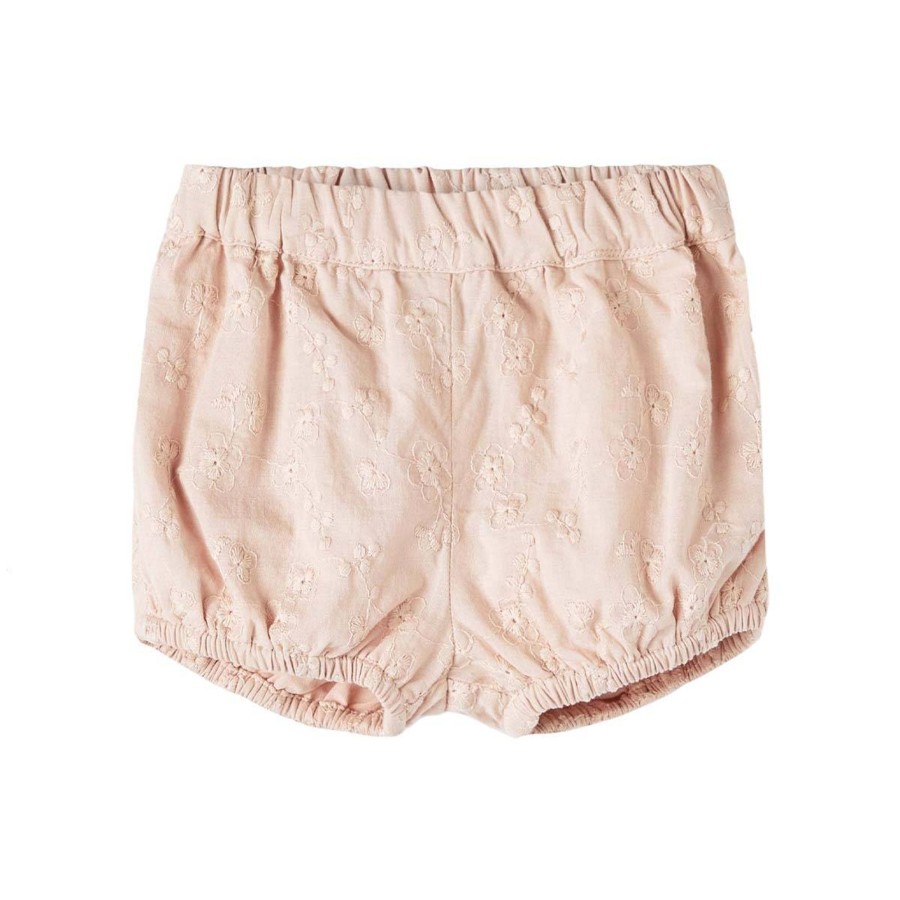 Barneklaer Name It | Name It Deliner Shorts Til Baby, Rose Smoke