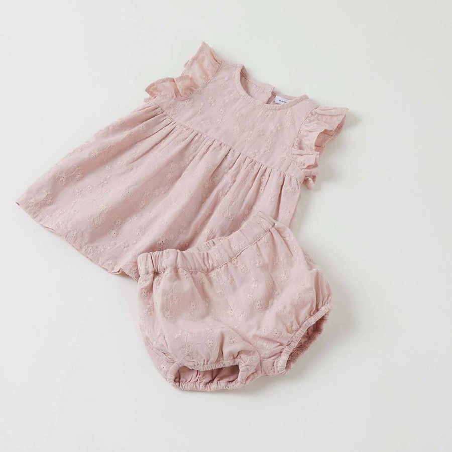 Barneklaer Name It | Name It Deliner Shorts Til Baby, Rose Smoke