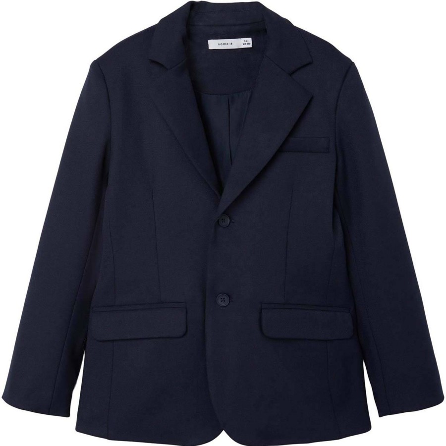 Barneklaer Name It | Name It Riramel Blazer Til Barn Og Ungdom,Dark Sapphire