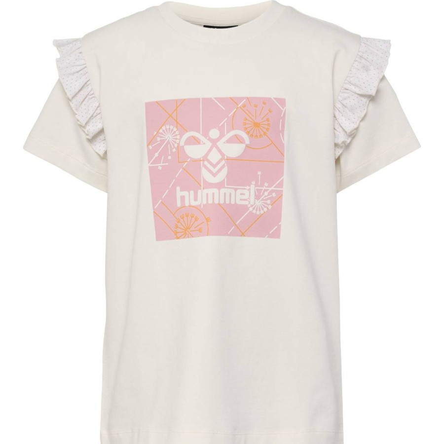 Barneklaer Hummel | Hummel Kim T-Skjorte Til Barn, Marshmallow