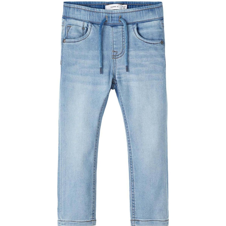 Barneklaer Name It | Name It Ryan 2472 Slimfit Jeans Til Smabarn, Light Blue