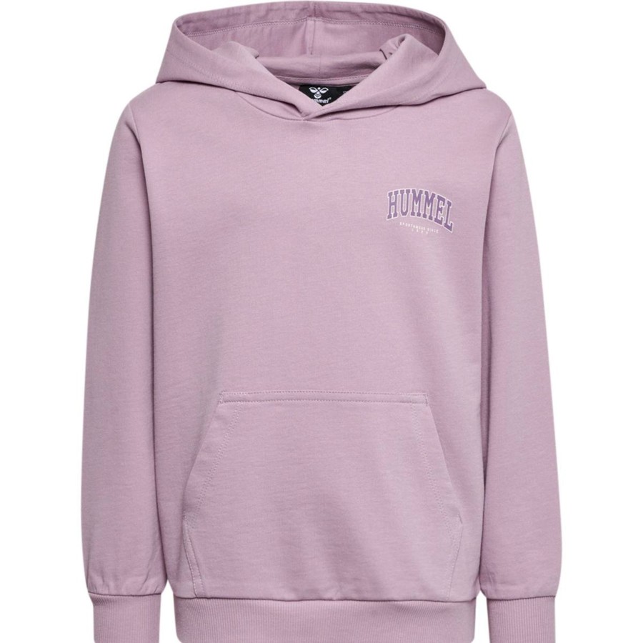 Barneklaer Hummel | Hummel Fast Hettegenser Til Barn, Mauve Shadow