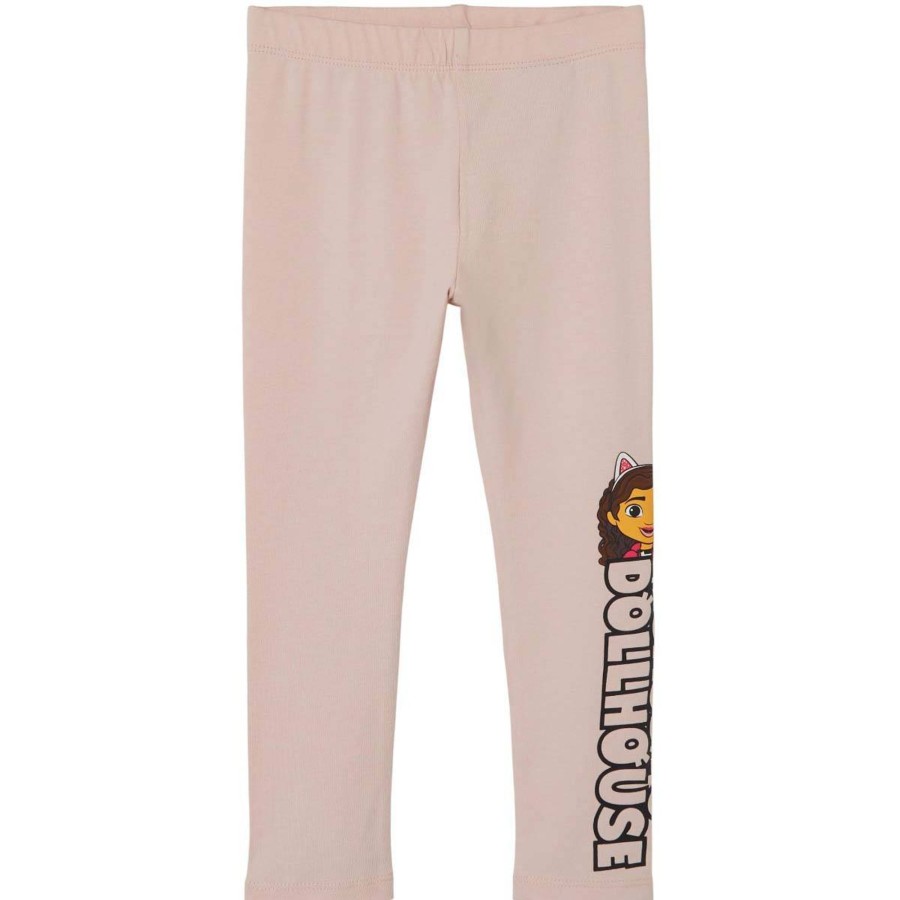 Barneklaer Name It | Name It Diana Gabby'S Leggings Til Smabarn, Sepia Rose