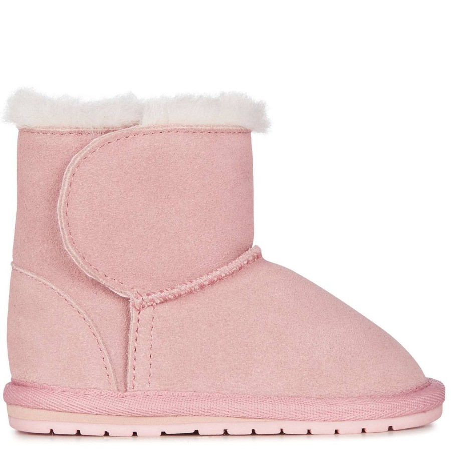 Yttertoy Og Sko EMU Austalia | Emu Australia Toddle Boots Til Smabarn, Baby Pink