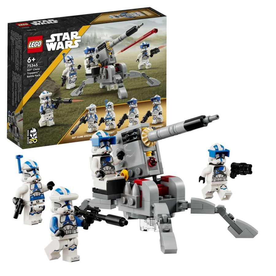 Leker LEGO | Lego Star Wars Stridspakke Med 501St Clone Troopers™ 6+