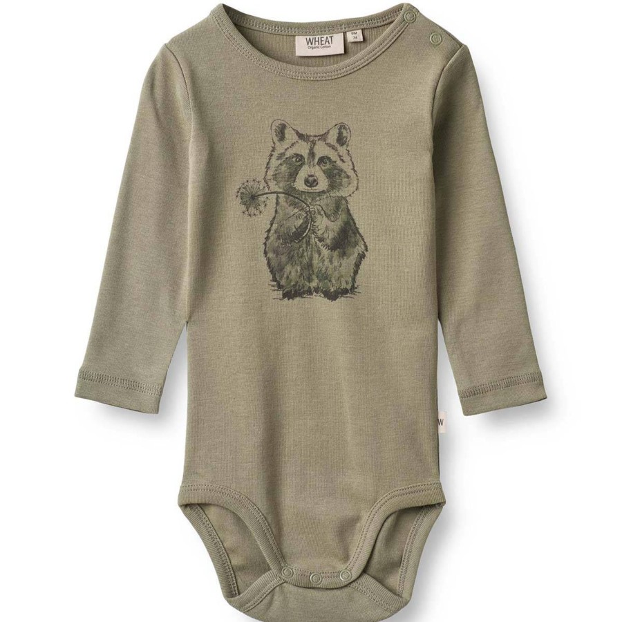 Barneklaer Wheat | Wheat Racoon Body, Sage